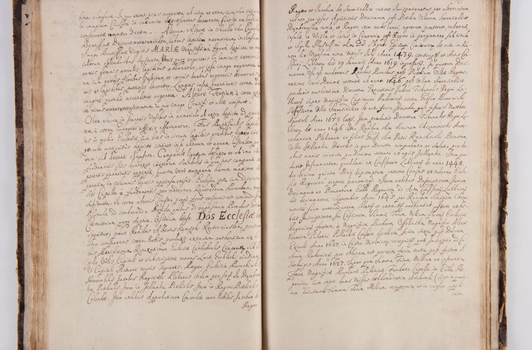 Zdjęcie nr 44 dla obiektu archiwalnego: Visitatio ecclesiarum parachialium in decanatu Casimieriensi in archidiaconatu Lublinensi expedita per R.D. Josephum Nieradzki, canonicum Luceoriensem, praepostium Markuszoviensem, surrogatum officialem Lublinensem ab Illustr. R.D. Andrea Trzebicki, episco Cracoviensi, duce Severiae specialiter datum et deputatum commissarium. Visitatio heac peracta est a.D. 1675