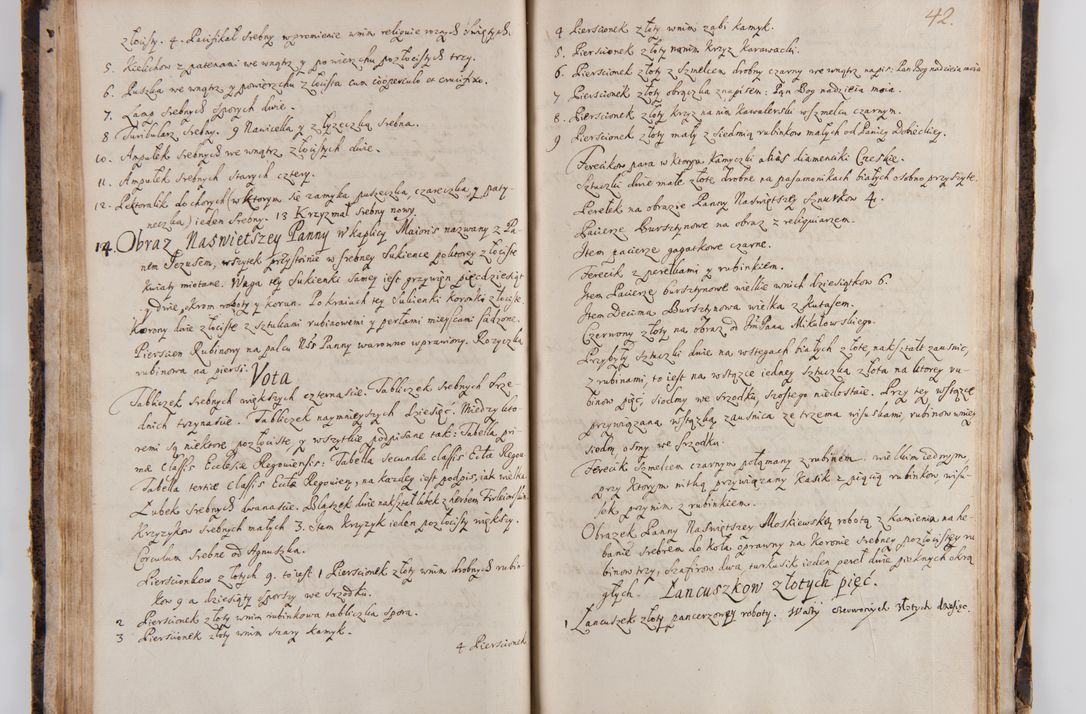 Zdjęcie nr 48 dla obiektu archiwalnego: Visitatio ecclesiarum parachialium in decanatu Casimieriensi in archidiaconatu Lublinensi expedita per R.D. Josephum Nieradzki, canonicum Luceoriensem, praepostium Markuszoviensem, surrogatum officialem Lublinensem ab Illustr. R.D. Andrea Trzebicki, episco Cracoviensi, duce Severiae specialiter datum et deputatum commissarium. Visitatio heac peracta est a.D. 1675