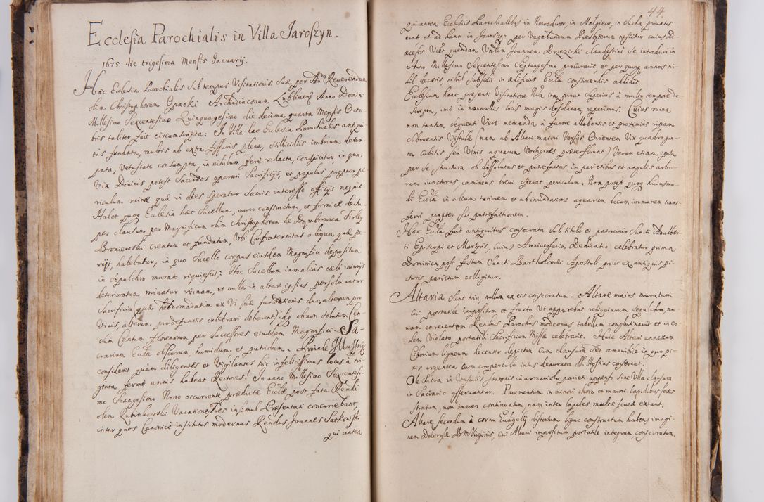 Zdjęcie nr 51 dla obiektu archiwalnego: Visitatio ecclesiarum parachialium in decanatu Casimieriensi in archidiaconatu Lublinensi expedita per R.D. Josephum Nieradzki, canonicum Luceoriensem, praepostium Markuszoviensem, surrogatum officialem Lublinensem ab Illustr. R.D. Andrea Trzebicki, episco Cracoviensi, duce Severiae specialiter datum et deputatum commissarium. Visitatio heac peracta est a.D. 1675