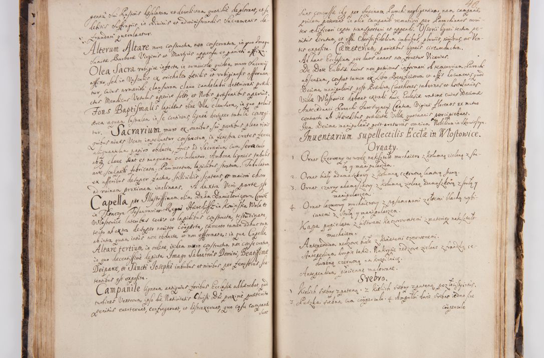 Zdjęcie nr 56 dla obiektu archiwalnego: Visitatio ecclesiarum parachialium in decanatu Casimieriensi in archidiaconatu Lublinensi expedita per R.D. Josephum Nieradzki, canonicum Luceoriensem, praepostium Markuszoviensem, surrogatum officialem Lublinensem ab Illustr. R.D. Andrea Trzebicki, episco Cracoviensi, duce Severiae specialiter datum et deputatum commissarium. Visitatio heac peracta est a.D. 1675