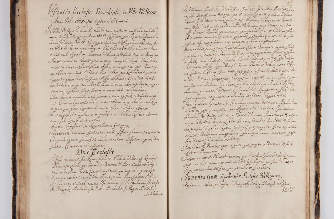 Zdjęcie nr 71 dla obiektu archiwalnego: Visitatio ecclesiarum parachialium in decanatu Casimieriensi in archidiaconatu Lublinensi expedita per R.D. Josephum Nieradzki, canonicum Luceoriensem, praepostium Markuszoviensem, surrogatum officialem Lublinensem ab Illustr. R.D. Andrea Trzebicki, episco Cracoviensi, duce Severiae specialiter datum et deputatum commissarium. Visitatio heac peracta est a.D. 1675