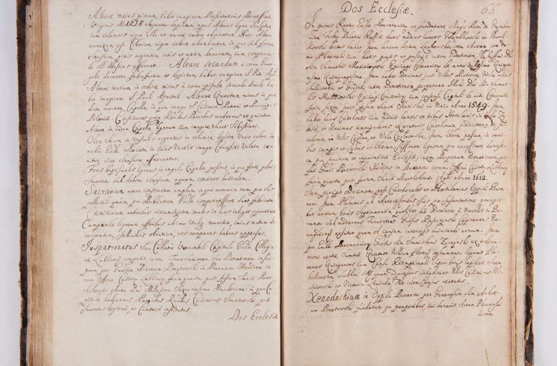 Zdjęcie nr 76 dla obiektu archiwalnego: Visitatio ecclesiarum parachialium in decanatu Casimieriensi in archidiaconatu Lublinensi expedita per R.D. Josephum Nieradzki, canonicum Luceoriensem, praepostium Markuszoviensem, surrogatum officialem Lublinensem ab Illustr. R.D. Andrea Trzebicki, episco Cracoviensi, duce Severiae specialiter datum et deputatum commissarium. Visitatio heac peracta est a.D. 1675