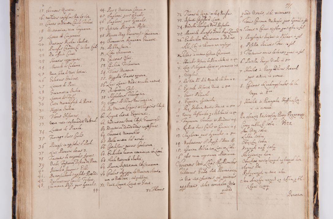 Zdjęcie nr 82 dla obiektu archiwalnego: Visitatio ecclesiarum parachialium in decanatu Casimieriensi in archidiaconatu Lublinensi expedita per R.D. Josephum Nieradzki, canonicum Luceoriensem, praepostium Markuszoviensem, surrogatum officialem Lublinensem ab Illustr. R.D. Andrea Trzebicki, episco Cracoviensi, duce Severiae specialiter datum et deputatum commissarium. Visitatio heac peracta est a.D. 1675