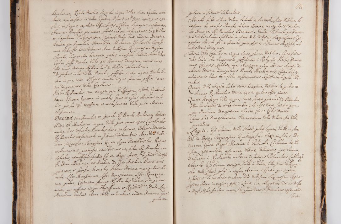 Zdjęcie nr 91 dla obiektu archiwalnego: Visitatio ecclesiarum parachialium in decanatu Casimieriensi in archidiaconatu Lublinensi expedita per R.D. Josephum Nieradzki, canonicum Luceoriensem, praepostium Markuszoviensem, surrogatum officialem Lublinensem ab Illustr. R.D. Andrea Trzebicki, episco Cracoviensi, duce Severiae specialiter datum et deputatum commissarium. Visitatio heac peracta est a.D. 1675
