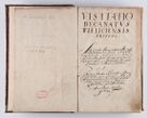 Zdjęcie nr 7 dla obiektu archiwalnego: Acta visitationum decanatuum: Wielicensis ex anno 1703, Novi Montis ex anno 1704 et Scavinensis ex anno 1704 sub generali administratione R.D. Casimiri a Łubna Łubiński, episcoi Heracleensis, suffraganei, canonici sede vacante episcopatus Cracoviensis et ducatus Severiensis, a R.D. Remigio Suszycki IUD, archidiacono Cracoviensi, custode Kielcensi, scholastico Lanciciensi, SRM secretario a.D. 1703 et 1704 expedita
