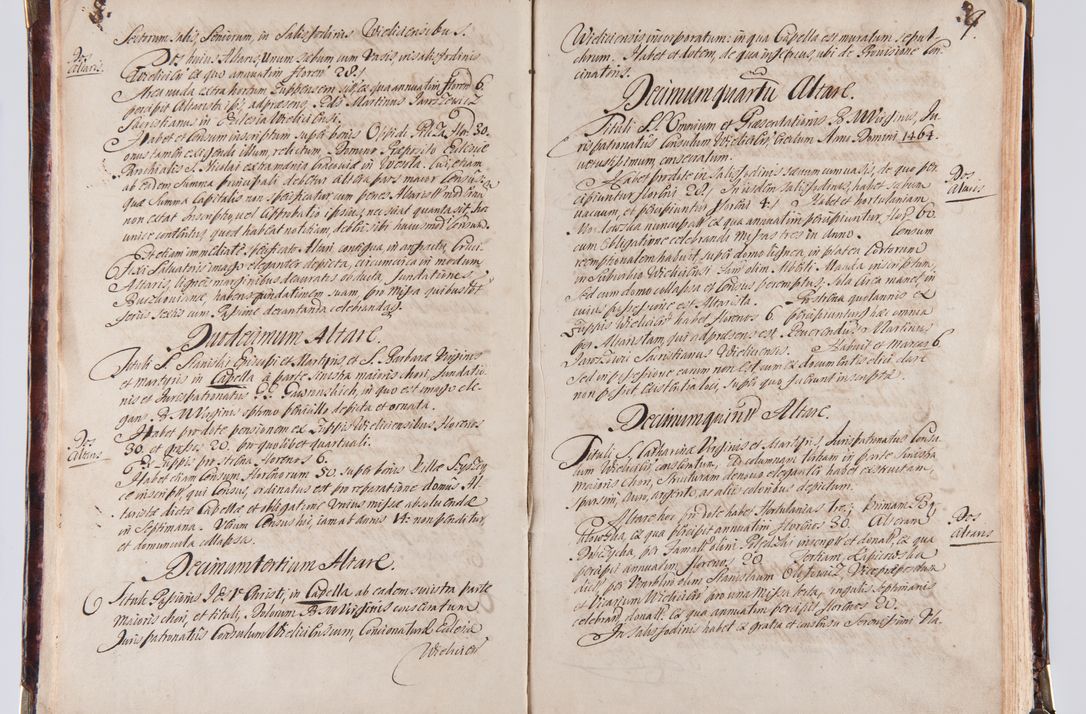 Zdjęcie nr 12 dla obiektu archiwalnego: Acta visitationum decanatuum: Wielicensis ex anno 1703, Novi Montis ex anno 1704 et Scavinensis ex anno 1704 sub generali administratione R.D. Casimiri a Łubna Łubiński, episcoi Heracleensis, suffraganei, canonici sede vacante episcopatus Cracoviensis et ducatus Severiensis, a R.D. Remigio Suszycki IUD, archidiacono Cracoviensi, custode Kielcensi, scholastico Lanciciensi, SRM secretario a.D. 1703 et 1704 expedita