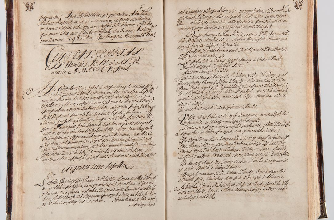 Zdjęcie nr 21 dla obiektu archiwalnego: Acta visitationum decanatuum: Wielicensis ex anno 1703, Novi Montis ex anno 1704 et Scavinensis ex anno 1704 sub generali administratione R.D. Casimiri a Łubna Łubiński, episcoi Heracleensis, suffraganei, canonici sede vacante episcopatus Cracoviensis et ducatus Severiensis, a R.D. Remigio Suszycki IUD, archidiacono Cracoviensi, custode Kielcensi, scholastico Lanciciensi, SRM secretario a.D. 1703 et 1704 expedita