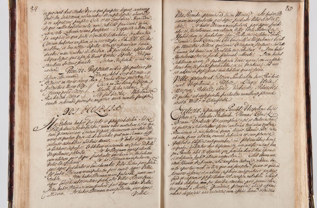 Zdjęcie nr 52 dla obiektu archiwalnego: Acta visitationum decanatuum: Wielicensis ex anno 1703, Novi Montis ex anno 1704 et Scavinensis ex anno 1704 sub generali administratione R.D. Casimiri a Łubna Łubiński, episcoi Heracleensis, suffraganei, canonici sede vacante episcopatus Cracoviensis et ducatus Severiensis, a R.D. Remigio Suszycki IUD, archidiacono Cracoviensi, custode Kielcensi, scholastico Lanciciensi, SRM secretario a.D. 1703 et 1704 expedita