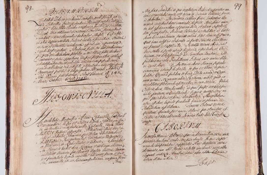 Zdjęcie nr 59 dla obiektu archiwalnego: Acta visitationum decanatuum: Wielicensis ex anno 1703, Novi Montis ex anno 1704 et Scavinensis ex anno 1704 sub generali administratione R.D. Casimiri a Łubna Łubiński, episcoi Heracleensis, suffraganei, canonici sede vacante episcopatus Cracoviensis et ducatus Severiensis, a R.D. Remigio Suszycki IUD, archidiacono Cracoviensi, custode Kielcensi, scholastico Lanciciensi, SRM secretario a.D. 1703 et 1704 expedita