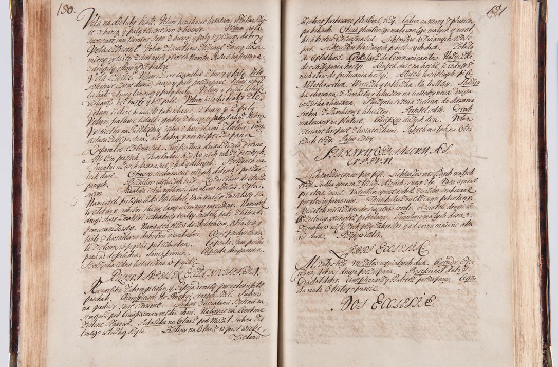Zdjęcie nr 87 dla obiektu archiwalnego: Acta visitationum decanatuum: Wielicensis ex anno 1703, Novi Montis ex anno 1704 et Scavinensis ex anno 1704 sub generali administratione R.D. Casimiri a Łubna Łubiński, episcoi Heracleensis, suffraganei, canonici sede vacante episcopatus Cracoviensis et ducatus Severiensis, a R.D. Remigio Suszycki IUD, archidiacono Cracoviensi, custode Kielcensi, scholastico Lanciciensi, SRM secretario a.D. 1703 et 1704 expedita