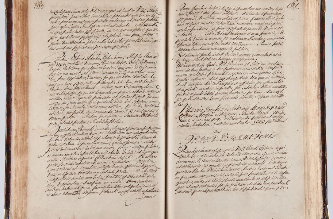 Zdjęcie nr 92 dla obiektu archiwalnego: Acta visitationum decanatuum: Wielicensis ex anno 1703, Novi Montis ex anno 1704 et Scavinensis ex anno 1704 sub generali administratione R.D. Casimiri a Łubna Łubiński, episcoi Heracleensis, suffraganei, canonici sede vacante episcopatus Cracoviensis et ducatus Severiensis, a R.D. Remigio Suszycki IUD, archidiacono Cracoviensi, custode Kielcensi, scholastico Lanciciensi, SRM secretario a.D. 1703 et 1704 expedita