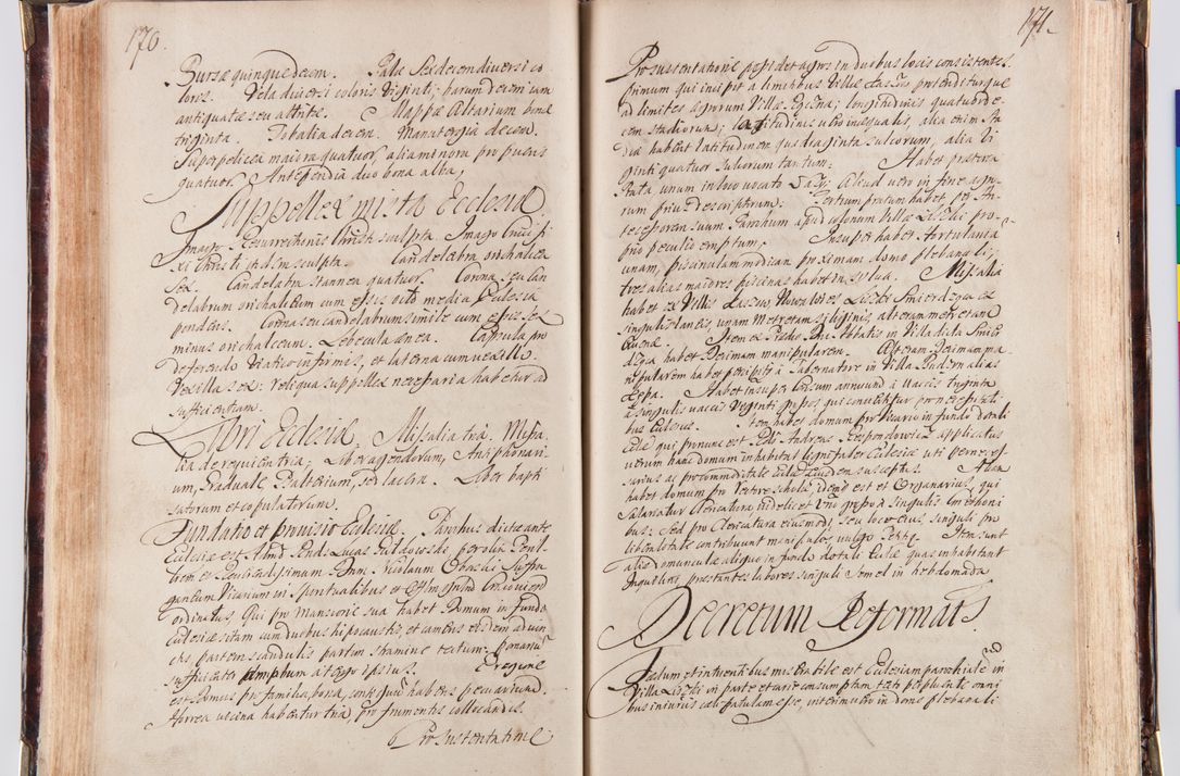 Zdjęcie nr 97 dla obiektu archiwalnego: Acta visitationum decanatuum: Wielicensis ex anno 1703, Novi Montis ex anno 1704 et Scavinensis ex anno 1704 sub generali administratione R.D. Casimiri a Łubna Łubiński, episcoi Heracleensis, suffraganei, canonici sede vacante episcopatus Cracoviensis et ducatus Severiensis, a R.D. Remigio Suszycki IUD, archidiacono Cracoviensi, custode Kielcensi, scholastico Lanciciensi, SRM secretario a.D. 1703 et 1704 expedita