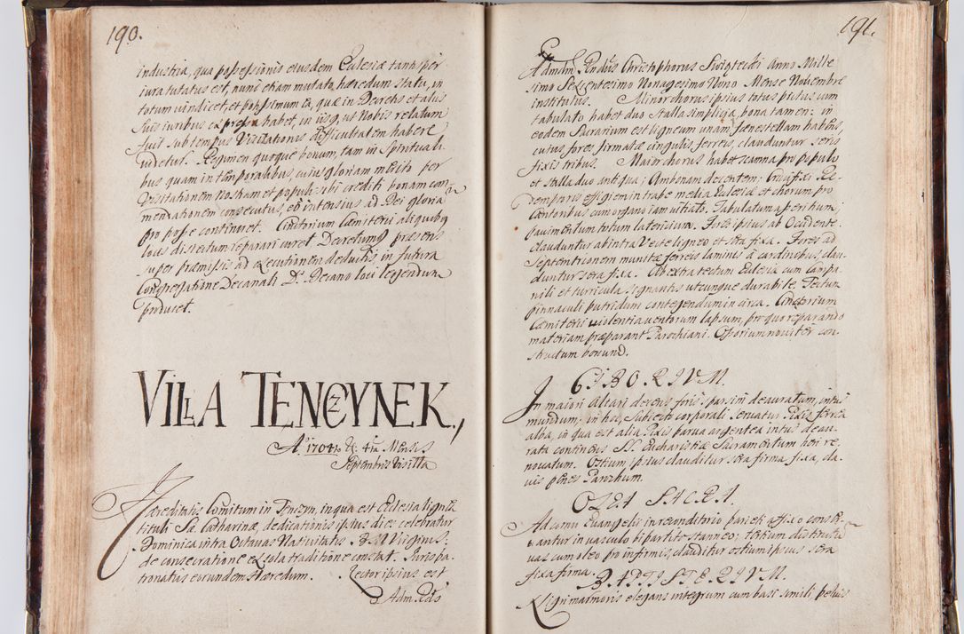 Zdjęcie nr 107 dla obiektu archiwalnego: Acta visitationum decanatuum: Wielicensis ex anno 1703, Novi Montis ex anno 1704 et Scavinensis ex anno 1704 sub generali administratione R.D. Casimiri a Łubna Łubiński, episcoi Heracleensis, suffraganei, canonici sede vacante episcopatus Cracoviensis et ducatus Severiensis, a R.D. Remigio Suszycki IUD, archidiacono Cracoviensi, custode Kielcensi, scholastico Lanciciensi, SRM secretario a.D. 1703 et 1704 expedita