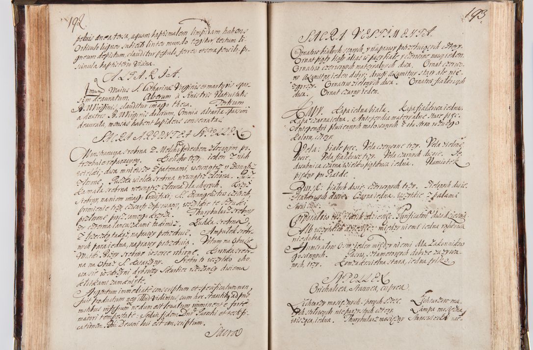 Zdjęcie nr 108 dla obiektu archiwalnego: Acta visitationum decanatuum: Wielicensis ex anno 1703, Novi Montis ex anno 1704 et Scavinensis ex anno 1704 sub generali administratione R.D. Casimiri a Łubna Łubiński, episcoi Heracleensis, suffraganei, canonici sede vacante episcopatus Cracoviensis et ducatus Severiensis, a R.D. Remigio Suszycki IUD, archidiacono Cracoviensi, custode Kielcensi, scholastico Lanciciensi, SRM secretario a.D. 1703 et 1704 expedita