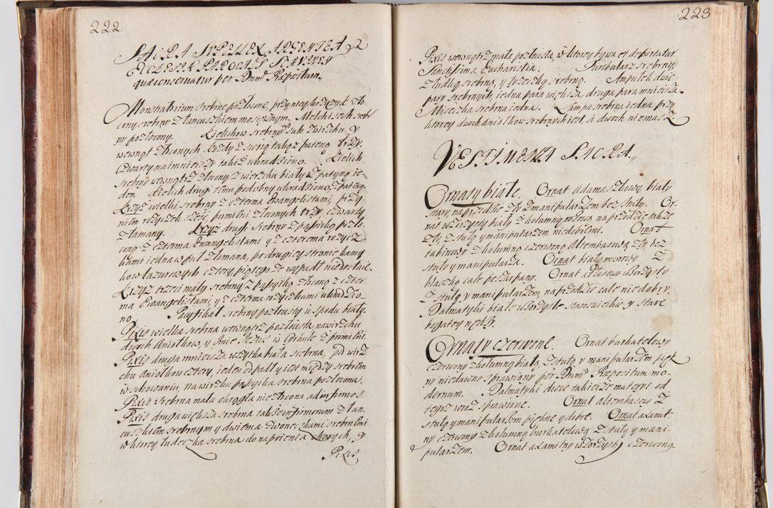 Zdjęcie nr 123 dla obiektu archiwalnego: Acta visitationum decanatuum: Wielicensis ex anno 1703, Novi Montis ex anno 1704 et Scavinensis ex anno 1704 sub generali administratione R.D. Casimiri a Łubna Łubiński, episcoi Heracleensis, suffraganei, canonici sede vacante episcopatus Cracoviensis et ducatus Severiensis, a R.D. Remigio Suszycki IUD, archidiacono Cracoviensi, custode Kielcensi, scholastico Lanciciensi, SRM secretario a.D. 1703 et 1704 expedita