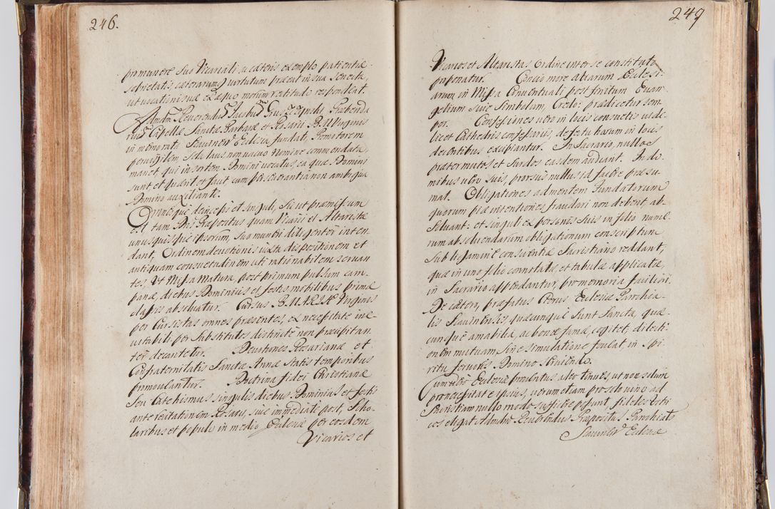 Zdjęcie nr 135 dla obiektu archiwalnego: Acta visitationum decanatuum: Wielicensis ex anno 1703, Novi Montis ex anno 1704 et Scavinensis ex anno 1704 sub generali administratione R.D. Casimiri a Łubna Łubiński, episcoi Heracleensis, suffraganei, canonici sede vacante episcopatus Cracoviensis et ducatus Severiensis, a R.D. Remigio Suszycki IUD, archidiacono Cracoviensi, custode Kielcensi, scholastico Lanciciensi, SRM secretario a.D. 1703 et 1704 expedita