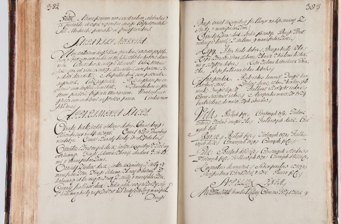 Zdjęcie nr 189 dla obiektu archiwalnego: Acta visitationum decanatuum: Wielicensis ex anno 1703, Novi Montis ex anno 1704 et Scavinensis ex anno 1704 sub generali administratione R.D. Casimiri a Łubna Łubiński, episcoi Heracleensis, suffraganei, canonici sede vacante episcopatus Cracoviensis et ducatus Severiensis, a R.D. Remigio Suszycki IUD, archidiacono Cracoviensi, custode Kielcensi, scholastico Lanciciensi, SRM secretario a.D. 1703 et 1704 expedita