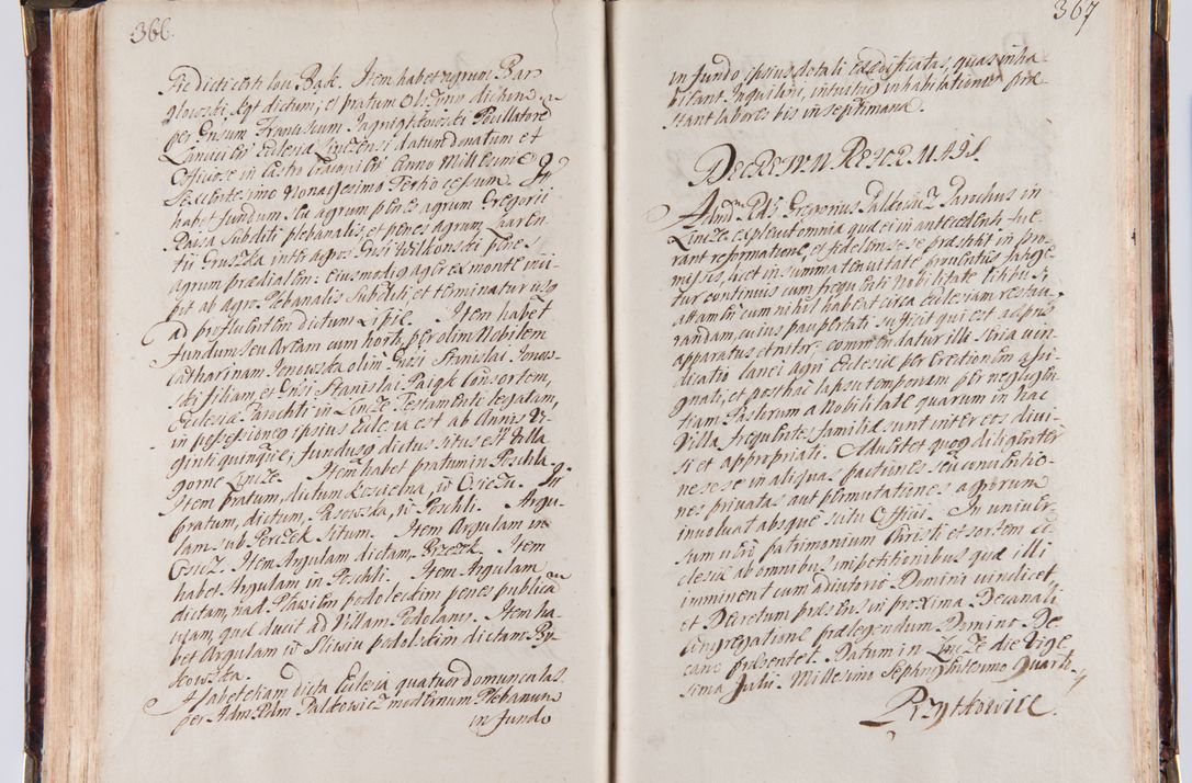 Zdjęcie nr 197 dla obiektu archiwalnego: Acta visitationum decanatuum: Wielicensis ex anno 1703, Novi Montis ex anno 1704 et Scavinensis ex anno 1704 sub generali administratione R.D. Casimiri a Łubna Łubiński, episcoi Heracleensis, suffraganei, canonici sede vacante episcopatus Cracoviensis et ducatus Severiensis, a R.D. Remigio Suszycki IUD, archidiacono Cracoviensi, custode Kielcensi, scholastico Lanciciensi, SRM secretario a.D. 1703 et 1704 expedita