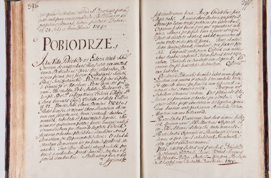 Zdjęcie nr 202 dla obiektu archiwalnego: Acta visitationum decanatuum: Wielicensis ex anno 1703, Novi Montis ex anno 1704 et Scavinensis ex anno 1704 sub generali administratione R.D. Casimiri a Łubna Łubiński, episcoi Heracleensis, suffraganei, canonici sede vacante episcopatus Cracoviensis et ducatus Severiensis, a R.D. Remigio Suszycki IUD, archidiacono Cracoviensi, custode Kielcensi, scholastico Lanciciensi, SRM secretario a.D. 1703 et 1704 expedita