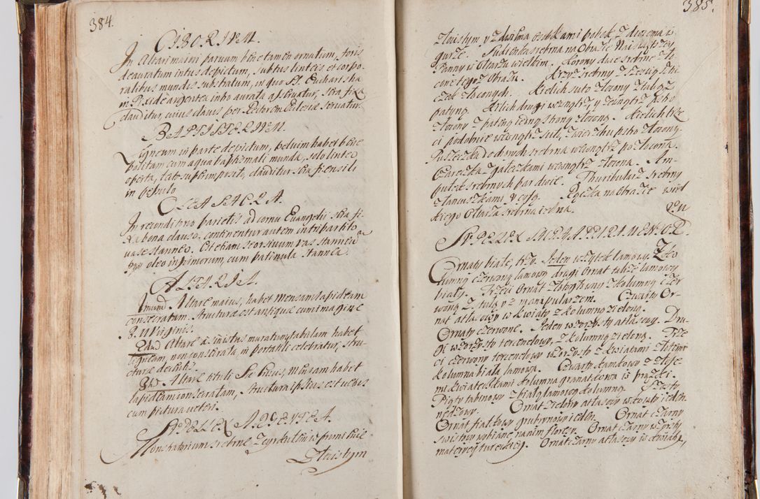 Zdjęcie nr 206 dla obiektu archiwalnego: Acta visitationum decanatuum: Wielicensis ex anno 1703, Novi Montis ex anno 1704 et Scavinensis ex anno 1704 sub generali administratione R.D. Casimiri a Łubna Łubiński, episcoi Heracleensis, suffraganei, canonici sede vacante episcopatus Cracoviensis et ducatus Severiensis, a R.D. Remigio Suszycki IUD, archidiacono Cracoviensi, custode Kielcensi, scholastico Lanciciensi, SRM secretario a.D. 1703 et 1704 expedita