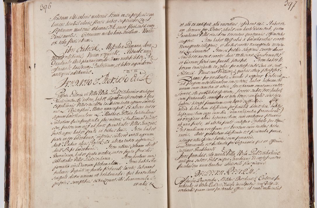Zdjęcie nr 214 dla obiektu archiwalnego: Acta visitationum decanatuum: Wielicensis ex anno 1703, Novi Montis ex anno 1704 et Scavinensis ex anno 1704 sub generali administratione R.D. Casimiri a Łubna Łubiński, episcoi Heracleensis, suffraganei, canonici sede vacante episcopatus Cracoviensis et ducatus Severiensis, a R.D. Remigio Suszycki IUD, archidiacono Cracoviensi, custode Kielcensi, scholastico Lanciciensi, SRM secretario a.D. 1703 et 1704 expedita