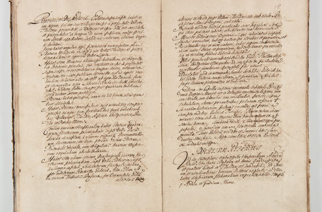 Zdjęcie nr 25 dla obiektu archiwalnego: Visitatio ecclesiarum decanatuum Zathoriensis et Oswiecimensis et Zywecensis per R.D. Remigium Suszycki, canonicum Cracoviensem, specialiter deputatum anno 1708 et 1709 expedita ex peracta. Ad calccem adpositum est "Brulion wizyty dekanatu nowotarskiego 1707 - 1713"