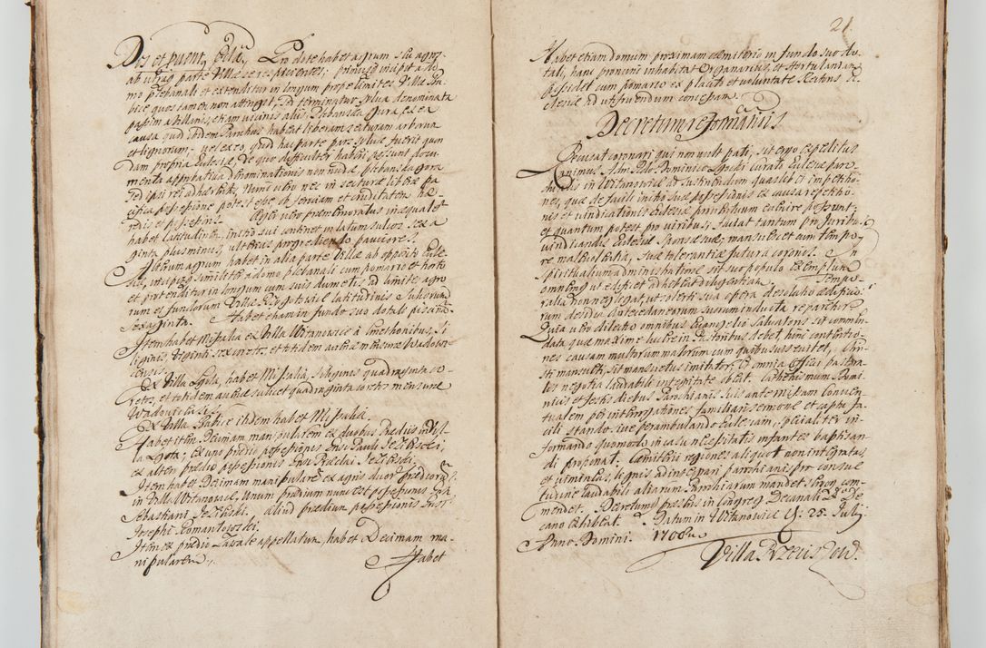 Zdjęcie nr 28 dla obiektu archiwalnego: Visitatio ecclesiarum decanatuum Zathoriensis et Oswiecimensis et Zywecensis per R.D. Remigium Suszycki, canonicum Cracoviensem, specialiter deputatum anno 1708 et 1709 expedita ex peracta. Ad calccem adpositum est "Brulion wizyty dekanatu nowotarskiego 1707 - 1713"