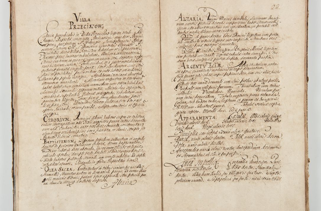 Zdjęcie nr 29 dla obiektu archiwalnego: Visitatio ecclesiarum decanatuum Zathoriensis et Oswiecimensis et Zywecensis per R.D. Remigium Suszycki, canonicum Cracoviensem, specialiter deputatum anno 1708 et 1709 expedita ex peracta. Ad calccem adpositum est "Brulion wizyty dekanatu nowotarskiego 1707 - 1713"