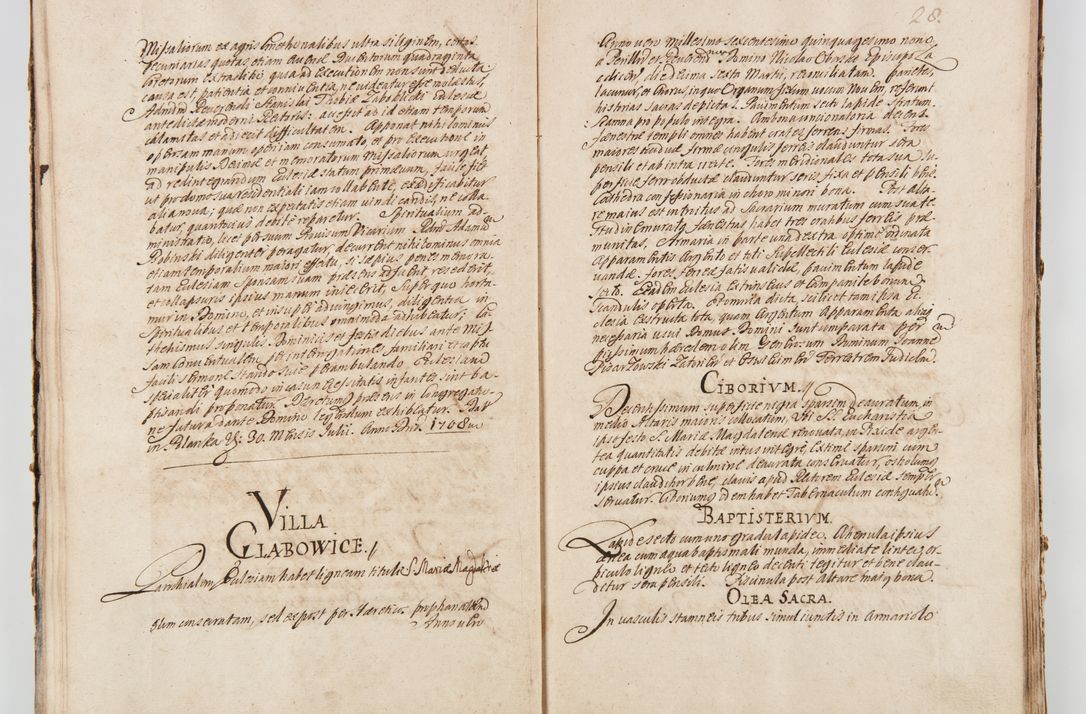 Zdjęcie nr 35 dla obiektu archiwalnego: Visitatio ecclesiarum decanatuum Zathoriensis et Oswiecimensis et Zywecensis per R.D. Remigium Suszycki, canonicum Cracoviensem, specialiter deputatum anno 1708 et 1709 expedita ex peracta. Ad calccem adpositum est "Brulion wizyty dekanatu nowotarskiego 1707 - 1713"