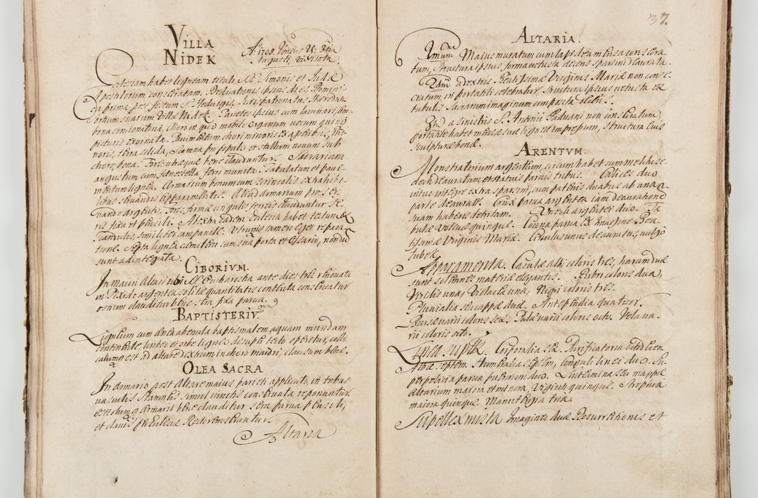 Zdjęcie nr 46 dla obiektu archiwalnego: Visitatio ecclesiarum decanatuum Zathoriensis et Oswiecimensis et Zywecensis per R.D. Remigium Suszycki, canonicum Cracoviensem, specialiter deputatum anno 1708 et 1709 expedita ex peracta. Ad calccem adpositum est "Brulion wizyty dekanatu nowotarskiego 1707 - 1713"