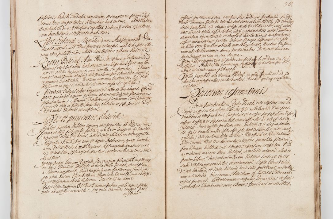 Zdjęcie nr 47 dla obiektu archiwalnego: Visitatio ecclesiarum decanatuum Zathoriensis et Oswiecimensis et Zywecensis per R.D. Remigium Suszycki, canonicum Cracoviensem, specialiter deputatum anno 1708 et 1709 expedita ex peracta. Ad calccem adpositum est "Brulion wizyty dekanatu nowotarskiego 1707 - 1713"