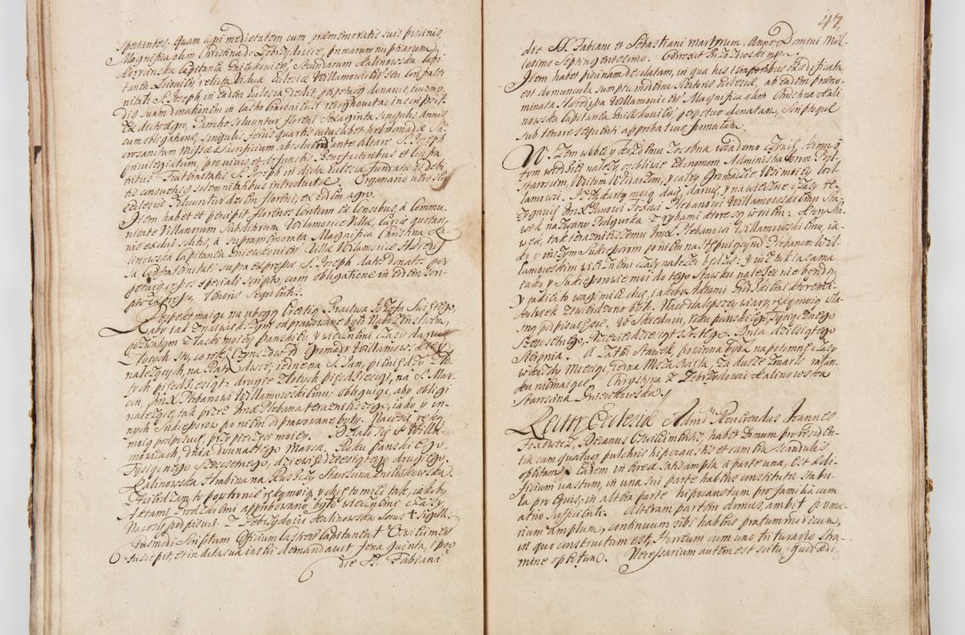 Zdjęcie nr 56 dla obiektu archiwalnego: Visitatio ecclesiarum decanatuum Zathoriensis et Oswiecimensis et Zywecensis per R.D. Remigium Suszycki, canonicum Cracoviensem, specialiter deputatum anno 1708 et 1709 expedita ex peracta. Ad calccem adpositum est "Brulion wizyty dekanatu nowotarskiego 1707 - 1713"