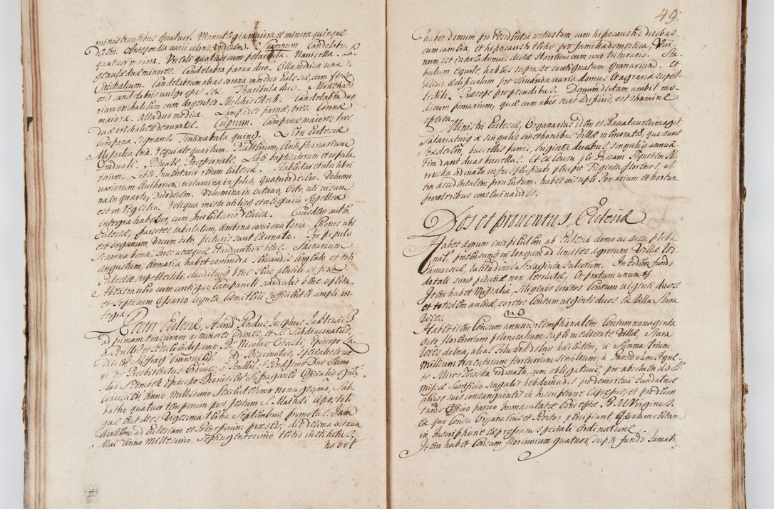 Zdjęcie nr 58 dla obiektu archiwalnego: Visitatio ecclesiarum decanatuum Zathoriensis et Oswiecimensis et Zywecensis per R.D. Remigium Suszycki, canonicum Cracoviensem, specialiter deputatum anno 1708 et 1709 expedita ex peracta. Ad calccem adpositum est "Brulion wizyty dekanatu nowotarskiego 1707 - 1713"