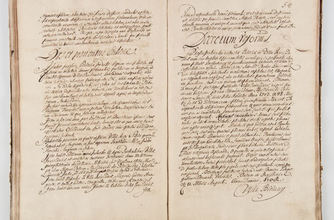 Zdjęcie nr 63 dla obiektu archiwalnego: Visitatio ecclesiarum decanatuum Zathoriensis et Oswiecimensis et Zywecensis per R.D. Remigium Suszycki, canonicum Cracoviensem, specialiter deputatum anno 1708 et 1709 expedita ex peracta. Ad calccem adpositum est "Brulion wizyty dekanatu nowotarskiego 1707 - 1713"