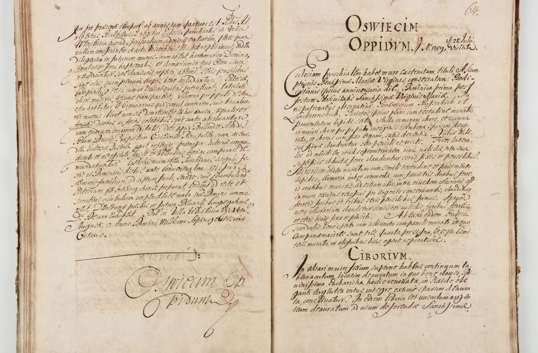 Zdjęcie nr 73 dla obiektu archiwalnego: Visitatio ecclesiarum decanatuum Zathoriensis et Oswiecimensis et Zywecensis per R.D. Remigium Suszycki, canonicum Cracoviensem, specialiter deputatum anno 1708 et 1709 expedita ex peracta. Ad calccem adpositum est "Brulion wizyty dekanatu nowotarskiego 1707 - 1713"