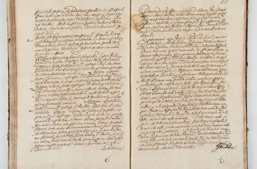 Zdjęcie nr 77 dla obiektu archiwalnego: Visitatio ecclesiarum decanatuum Zathoriensis et Oswiecimensis et Zywecensis per R.D. Remigium Suszycki, canonicum Cracoviensem, specialiter deputatum anno 1708 et 1709 expedita ex peracta. Ad calccem adpositum est "Brulion wizyty dekanatu nowotarskiego 1707 - 1713"