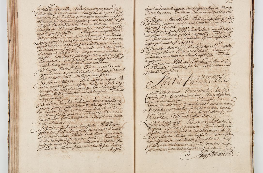 Zdjęcie nr 82 dla obiektu archiwalnego: Visitatio ecclesiarum decanatuum Zathoriensis et Oswiecimensis et Zywecensis per R.D. Remigium Suszycki, canonicum Cracoviensem, specialiter deputatum anno 1708 et 1709 expedita ex peracta. Ad calccem adpositum est &quot;Brulion wizyty dekanatu nowotarskiego 1707 - 1713&quot;