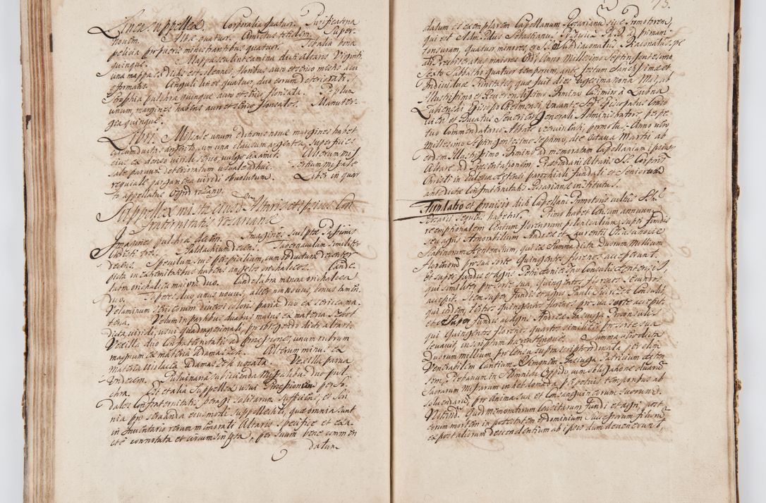Zdjęcie nr 84 dla obiektu archiwalnego: Visitatio ecclesiarum decanatuum Zathoriensis et Oswiecimensis et Zywecensis per R.D. Remigium Suszycki, canonicum Cracoviensem, specialiter deputatum anno 1708 et 1709 expedita ex peracta. Ad calccem adpositum est "Brulion wizyty dekanatu nowotarskiego 1707 - 1713"