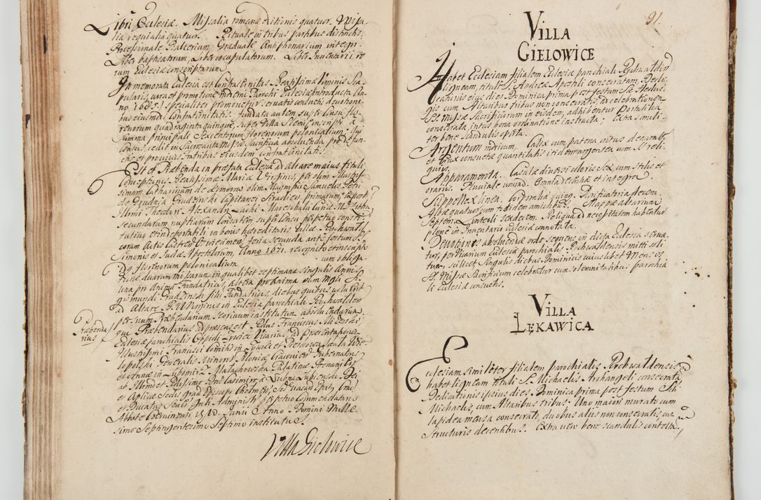 Zdjęcie nr 100 dla obiektu archiwalnego: Visitatio ecclesiarum decanatuum Zathoriensis et Oswiecimensis et Zywecensis per R.D. Remigium Suszycki, canonicum Cracoviensem, specialiter deputatum anno 1708 et 1709 expedita ex peracta. Ad calccem adpositum est "Brulion wizyty dekanatu nowotarskiego 1707 - 1713"