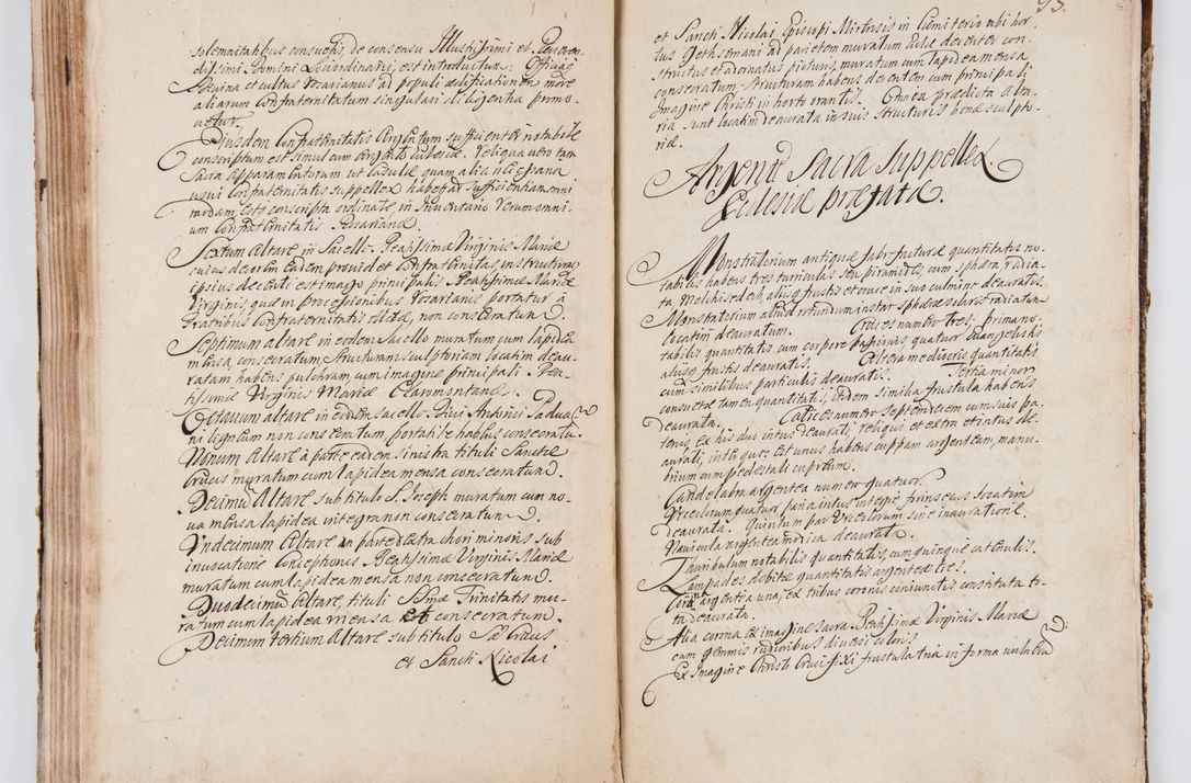 Zdjęcie nr 104 dla obiektu archiwalnego: Visitatio ecclesiarum decanatuum Zathoriensis et Oswiecimensis et Zywecensis per R.D. Remigium Suszycki, canonicum Cracoviensem, specialiter deputatum anno 1708 et 1709 expedita ex peracta. Ad calccem adpositum est &quot;Brulion wizyty dekanatu nowotarskiego 1707 - 1713&quot;