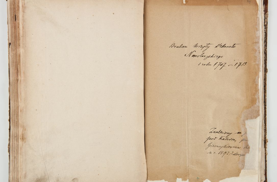 Zdjęcie nr 109 dla obiektu archiwalnego: Visitatio ecclesiarum decanatuum Zathoriensis et Oswiecimensis et Zywecensis per R.D. Remigium Suszycki, canonicum Cracoviensem, specialiter deputatum anno 1708 et 1709 expedita ex peracta. Ad calccem adpositum est "Brulion wizyty dekanatu nowotarskiego 1707 - 1713"