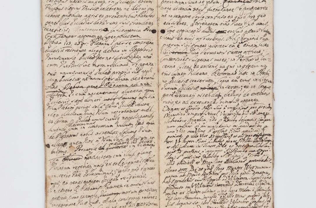 Zdjęcie nr 113 dla obiektu archiwalnego: Visitatio ecclesiarum decanatuum Zathoriensis et Oswiecimensis et Zywecensis per R.D. Remigium Suszycki, canonicum Cracoviensem, specialiter deputatum anno 1708 et 1709 expedita ex peracta. Ad calccem adpositum est &quot;Brulion wizyty dekanatu nowotarskiego 1707 - 1713&quot;