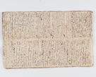 Zdjęcie nr 115 dla obiektu archiwalnego: Visitatio ecclesiarum decanatuum Zathoriensis et Oswiecimensis et Zywecensis per R.D. Remigium Suszycki, canonicum Cracoviensem, specialiter deputatum anno 1708 et 1709 expedita ex peracta. Ad calccem adpositum est "Brulion wizyty dekanatu nowotarskiego 1707 - 1713"