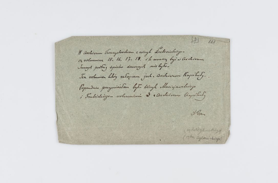 Zdjęcie nr 124 dla obiektu archiwalnego: Visitatio ecclesiarum decanatuum Zathoriensis et Oswiecimensis et Zywecensis per R.D. Remigium Suszycki, canonicum Cracoviensem, specialiter deputatum anno 1708 et 1709 expedita ex peracta. Ad calccem adpositum est "Brulion wizyty dekanatu nowotarskiego 1707 - 1713"