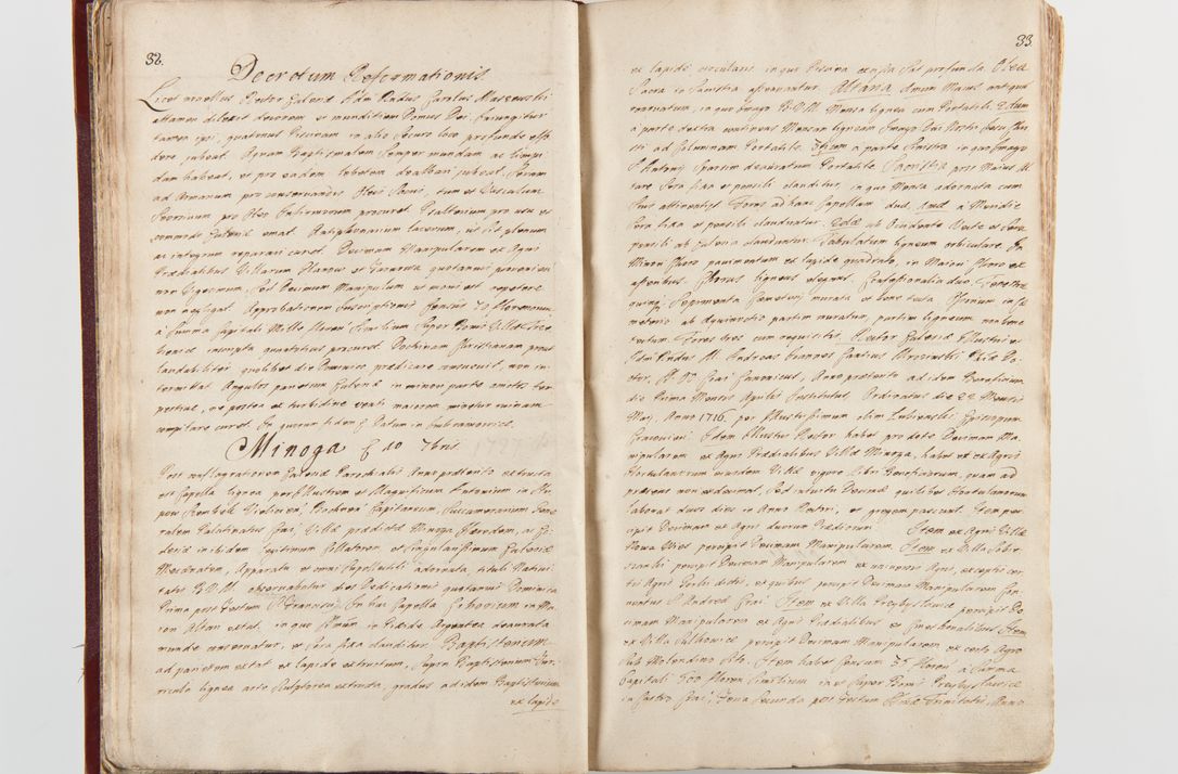 Zdjęcie nr 22 dla obiektu archiwalnego: Visitatio archidiaconatus Cracoviensis (Decanatus: Skalensis - 1727; Vitoviensis - 1727; Prossoviensis - 1728; Novi Montis - 1728; Scawinensis - 1729; Xsiążnensis - 1731; Woynicensis - 1731; Zatoriensis - 1729; Lipnicensis - 1730; Dobczycensis - 1730; Andreoviensis - 1731; Żyvecensis - 1732; Oswiemensis - 1732; Wielicensis - 1741; postea sequntur inventaria ecclesiarum decanatus Dobczycensis, Woynicensis, Andreoviensis) per R.D. Michaelem de Magna Kunice Kunicki, episcopum Arsiacensem, suffraganeum et archidiaconum Cracoviensem annis 1727 - 1741 peracta