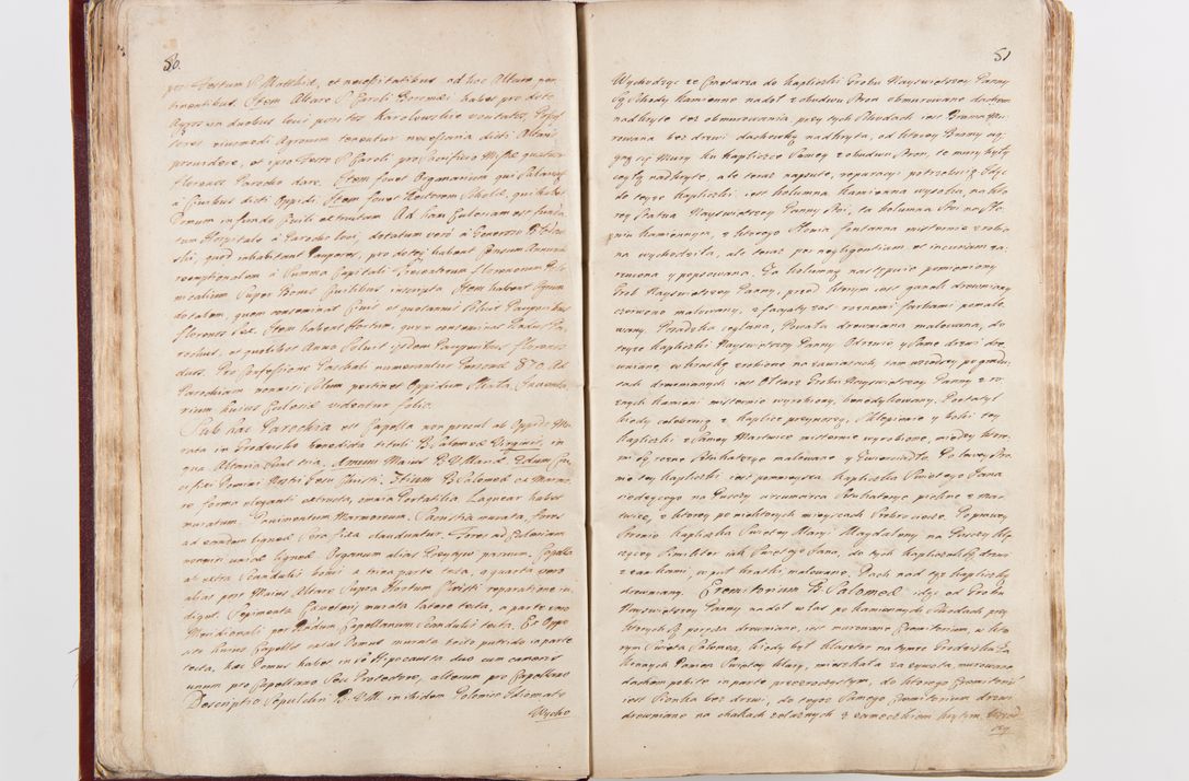 Zdjęcie nr 31 dla obiektu archiwalnego: Visitatio archidiaconatus Cracoviensis (Decanatus: Skalensis - 1727; Vitoviensis - 1727; Prossoviensis - 1728; Novi Montis - 1728; Scawinensis - 1729; Xsiążnensis - 1731; Woynicensis - 1731; Zatoriensis - 1729; Lipnicensis - 1730; Dobczycensis - 1730; Andreoviensis - 1731; Żyvecensis - 1732; Oswiemensis - 1732; Wielicensis - 1741; postea sequntur inventaria ecclesiarum decanatus Dobczycensis, Woynicensis, Andreoviensis) per R.D. Michaelem de Magna Kunice Kunicki, episcopum Arsiacensem, suffraganeum et archidiaconum Cracoviensem annis 1727 - 1741 peracta