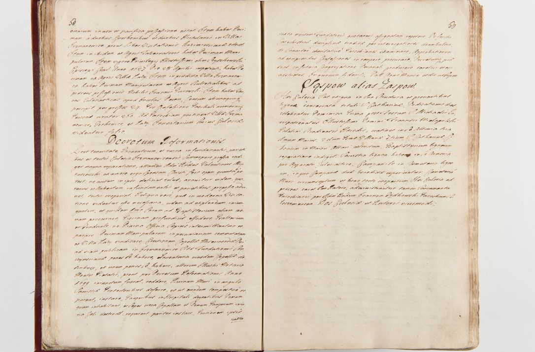 Zdjęcie nr 35 dla obiektu archiwalnego: Visitatio archidiaconatus Cracoviensis (Decanatus: Skalensis - 1727; Vitoviensis - 1727; Prossoviensis - 1728; Novi Montis - 1728; Scawinensis - 1729; Xsiążnensis - 1731; Woynicensis - 1731; Zatoriensis - 1729; Lipnicensis - 1730; Dobczycensis - 1730; Andreoviensis - 1731; Żyvecensis - 1732; Oswiemensis - 1732; Wielicensis - 1741; postea sequntur inventaria ecclesiarum decanatus Dobczycensis, Woynicensis, Andreoviensis) per R.D. Michaelem de Magna Kunice Kunicki, episcopum Arsiacensem, suffraganeum et archidiaconum Cracoviensem annis 1727 - 1741 peracta