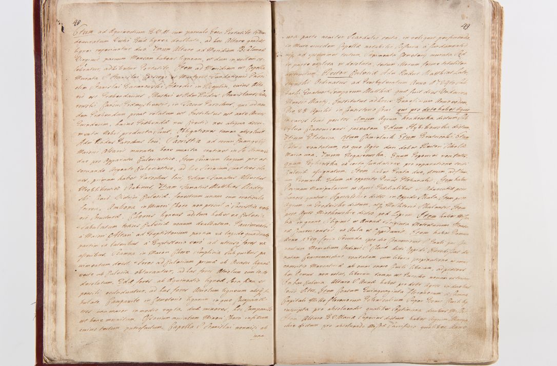 Zdjęcie nr 30 dla obiektu archiwalnego: Visitatio archidiaconatus Cracoviensis (Decanatus: Skalensis - 1727; Vitoviensis - 1727; Prossoviensis - 1728; Novi Montis - 1728; Scawinensis - 1729; Xsiążnensis - 1731; Woynicensis - 1731; Zatoriensis - 1729; Lipnicensis - 1730; Dobczycensis - 1730; Andreoviensis - 1731; Żyvecensis - 1732; Oswiemensis - 1732; Wielicensis - 1741; postea sequntur inventaria ecclesiarum decanatus Dobczycensis, Woynicensis, Andreoviensis) per R.D. Michaelem de Magna Kunice Kunicki, episcopum Arsiacensem, suffraganeum et archidiaconum Cracoviensem annis 1727 - 1741 peracta