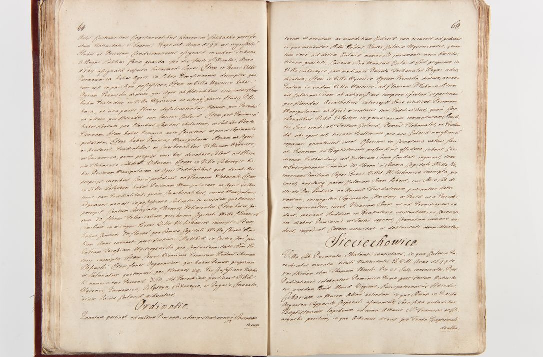 Zdjęcie nr 39 dla obiektu archiwalnego: Visitatio archidiaconatus Cracoviensis (Decanatus: Skalensis - 1727; Vitoviensis - 1727; Prossoviensis - 1728; Novi Montis - 1728; Scawinensis - 1729; Xsiążnensis - 1731; Woynicensis - 1731; Zatoriensis - 1729; Lipnicensis - 1730; Dobczycensis - 1730; Andreoviensis - 1731; Żyvecensis - 1732; Oswiemensis - 1732; Wielicensis - 1741; postea sequntur inventaria ecclesiarum decanatus Dobczycensis, Woynicensis, Andreoviensis) per R.D. Michaelem de Magna Kunice Kunicki, episcopum Arsiacensem, suffraganeum et archidiaconum Cracoviensem annis 1727 - 1741 peracta