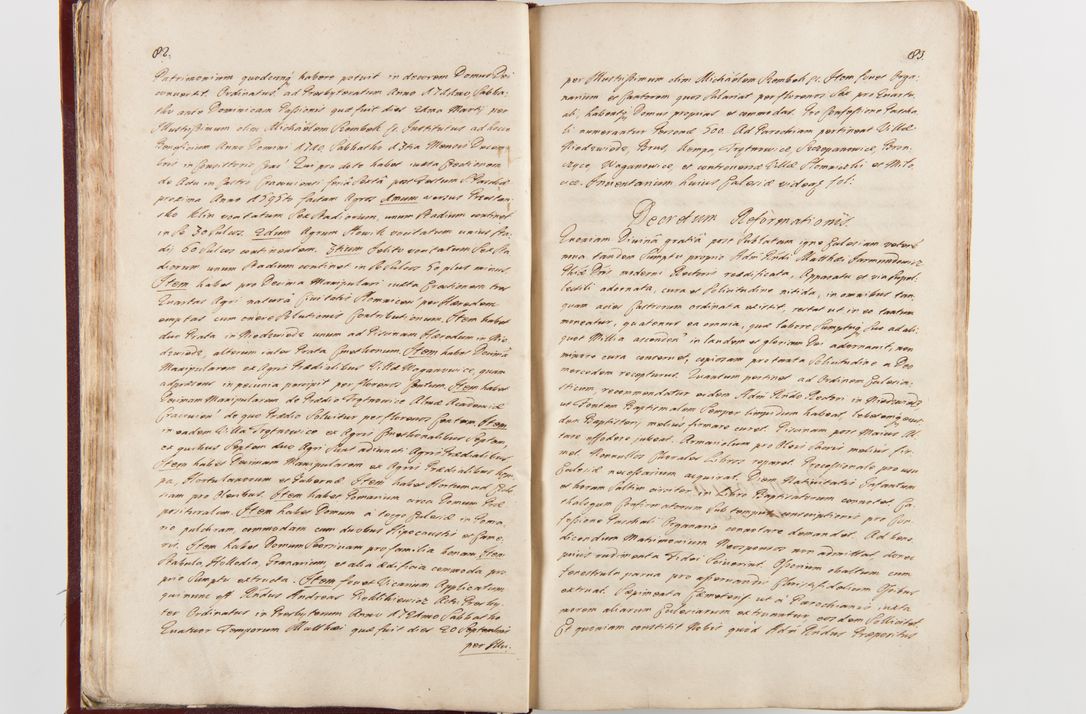 Zdjęcie nr 46 dla obiektu archiwalnego: Visitatio archidiaconatus Cracoviensis (Decanatus: Skalensis - 1727; Vitoviensis - 1727; Prossoviensis - 1728; Novi Montis - 1728; Scawinensis - 1729; Xsiążnensis - 1731; Woynicensis - 1731; Zatoriensis - 1729; Lipnicensis - 1730; Dobczycensis - 1730; Andreoviensis - 1731; Żyvecensis - 1732; Oswiemensis - 1732; Wielicensis - 1741; postea sequntur inventaria ecclesiarum decanatus Dobczycensis, Woynicensis, Andreoviensis) per R.D. Michaelem de Magna Kunice Kunicki, episcopum Arsiacensem, suffraganeum et archidiaconum Cracoviensem annis 1727 - 1741 peracta